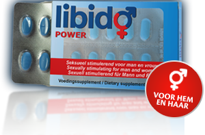 Libidopower verhoogt het libido voor man en vrouw en verbetert de erectie